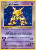 Alakazam card from 1999