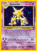 Alakazam, card 1 of the Base Set 2 set, 2000, illustrated by Ken Sugimori