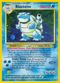 Blastoise, card 2 of the Base Set 2 set, 2000, illustrated by Ken Sugimori