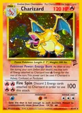 Charizard, card 4 of the Base Set 2 set, 2000, illustrated by Mitsuhiro Arita