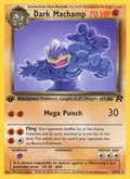 Dark Machamp, card 27 of the Team Rocket set, 2000, illustrated by Mitsuhiro Arita