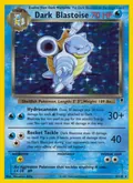 Dark Blastoise, card 4 of the Legendary Collection set, 2002, illustrated by Mitsuhiro Arita