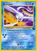 Articuno card from 1999