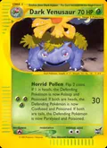 Dark Venusaur, card 7 of the Best of Game set, 2002, illustrated by Shin-ichi Yoshida