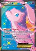 Mew-EX, card RC24 of the Legendary Treasures set, 2013, illustrated by MAHOU