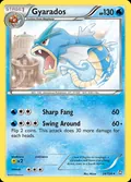 Gyarados, card 24 of the Dragons Exalted set, 2012, illustrated by Mizue