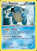 Blastoise, card 31 of the Boundaries Crossed set, 2012, illustrated by Satoshi Shirai