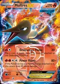 Moltres-EX, card 14 of the Plasma Storm set, 2013, illustrated by Eske Yoshinob