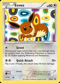 Eevee, card BW94 of the BW Black Star Promos set, 2011, illustrated by The Pokémon Company Art Team