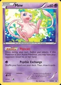 Mew, card BW98 of the BW Black Star Promos set, 2011, illustrated by Naoki Saito