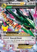 M Rayquaza-EX, card 76 of the Celebrations: Classic Collection set, 2021, illustrated by 5ban Graphics