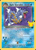 Dark Gyarados, card 8 of the Celebrations: Classic Collection set, 2021, illustrated by Kagemaru Himeno
