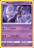 Mewtwo, card 12 of the Detective Pikachu set, 2019, illustrated by MPC Film
