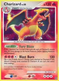 Charizard, card 3 of the Secret Wonders set, 2007, illustrated by Daisuke Ito