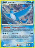 Articuno, card 1 of the Majestic Dawn set, 2008, illustrated by Masakazu Fukuda