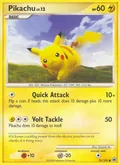 Pikachu, card 70 of the Majestic Dawn set, 2008, illustrated by Daisuke Ito