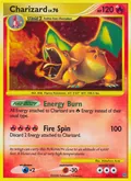 Charizard, card 103 of the Stormfront set, 2008, illustrated by Mitsuhiro Arita