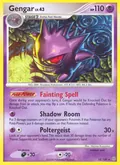 Gengar, card 18 of the Stormfront set, 2008, illustrated by Hajime Kusajima