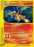 Charizard, card 6 of the Expedition Base Set set, 2002, illustrated by Hiromichi Sugiyama