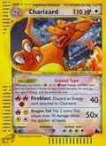 Charizard, card 146 of the Skyridge set, 2003, illustrated by Kouki Saitou
