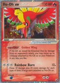 Ho-Oh ex, card 104 of the Unseen Forces set, 2005, illustrated by Mitsuhiro Arita