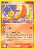 Ho-Oh card from 2005