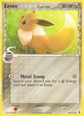 Eevee δ, card 68 of the Delta Species set, 2005, illustrated by Mitsuhiro Arita
