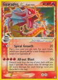 Gyarados ★ δ, card 102 of the Holon Phantoms set, 2006, illustrated by Masakazu Fukuda