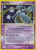 Mewtwo ★, card 103 of the Holon Phantoms set, 2006, illustrated by Masakazu Fukuda