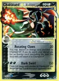 Charizard ★ δ, card 100 of the Dragon Frontiers set, 2006, illustrated by Masakazu Fukuda