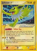 Jolteon ★, card 101 of the Power Keepers set, 2007, illustrated by Masakazu Fukuda
