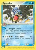 Gyarados, card 32 of the Dragon set, 2003, illustrated by Kouki Saitou