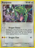 Rayquaza, card 9 of the Emerald set, 2005, illustrated by Kouki Saitou