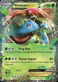 Venusaur-EX, card 1 of the Generations set, 2016, illustrated by Eske Yoshinob