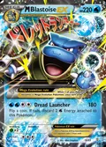 M Blastoise-EX, card 18 of the Generations set, 2016, illustrated by 5ban Graphics