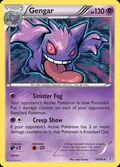 Gengar, card 35 of the Generations set, 2016, illustrated by Saya Tsuruta