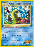 Misty's Gyarados, card 13 of the Gym Challenge set, 2000, illustrated by Ken Sugimori