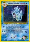 Giovanni's Gyarados, card 5 of the Gym Challenge set, 2000, illustrated by Ken Sugimori