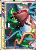 Rayquaza & Deoxys LEGEND, card 89 of the HS—Undaunted set, 2010, illustrated by Shinji Higuchi + Sachiko Eba
