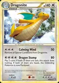 Dragonite, card 18 of the HS—Triumphant set, 2010, illustrated by Mitsuhiro Arita