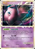 Mew, card 97 of the HS—Triumphant set, 2010, illustrated by Hideaki Hakozaki