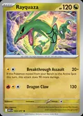 Rayquaza, card 153 of the Ascended Heroes set, 2026, illustrated by nagimiso