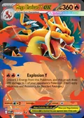 Mega Charizard Y ex, card 22 of the Ascended Heroes set, 2026, illustrated by aky CG Works