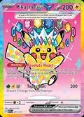 Pikachu ex, card 277 of the Ascended Heroes set, 2026, illustrated by James Turner