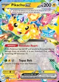 Pikachu ex, card 57 of the Ascended Heroes set, 2026, illustrated by aky CG Works