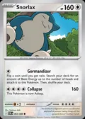 Snorlax, card 63 of the Perfect Order set, 2026