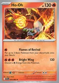 Ho-Oh, card 10 of the Chaos Rising set, 2026, illustrated by Takumi Wada