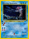 Shining Gyarados, card 65 of the Neo Revelation set, 2001, illustrated by Ken Sugimori