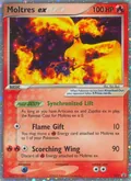 Moltres ex, card 31 of the Nintendo Black Star Promos set, 2003, illustrated by Ken Ikuji