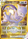 Mewtwo VSTAR, card 86 of the Pokémon GO set, 2022, illustrated by PLANETA Mochizuki